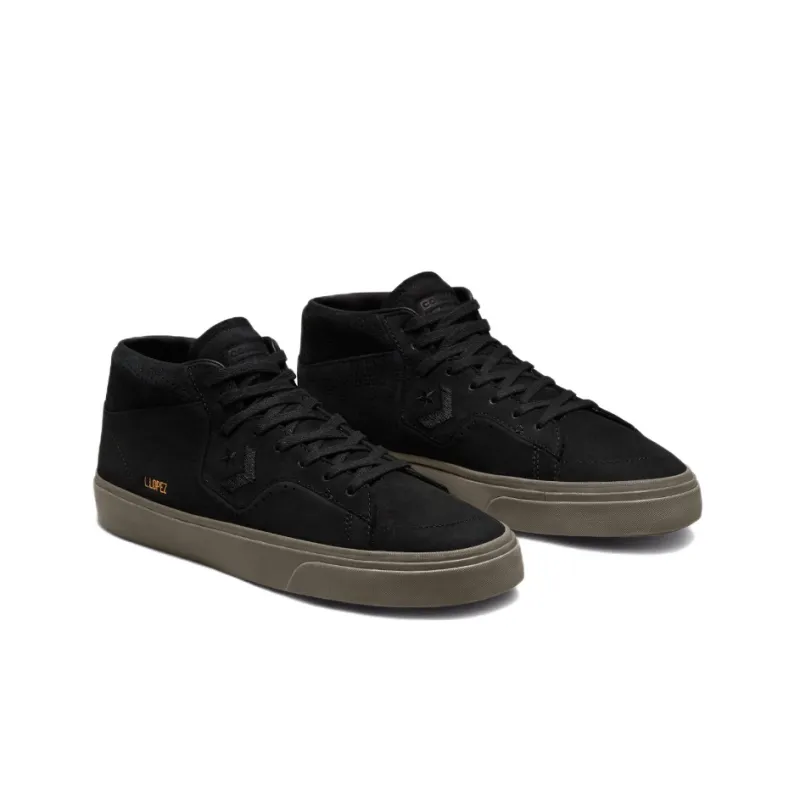 Converse Louie Lopez Pro Mid 'Black Dark Mushroom'-2