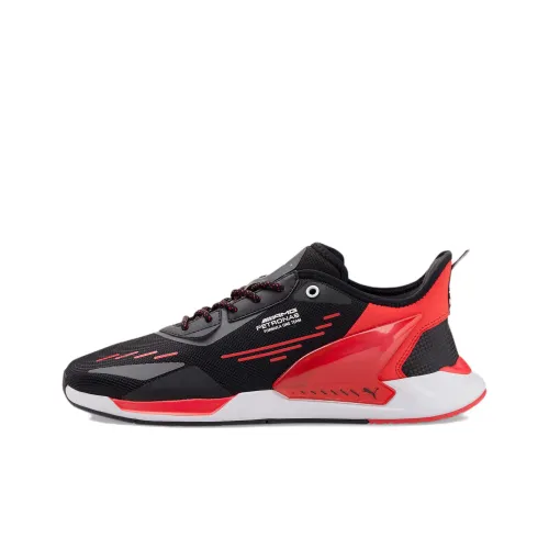 PUMA Mercedes F1 Casual Shoes Unisex Low-Top Black/Red