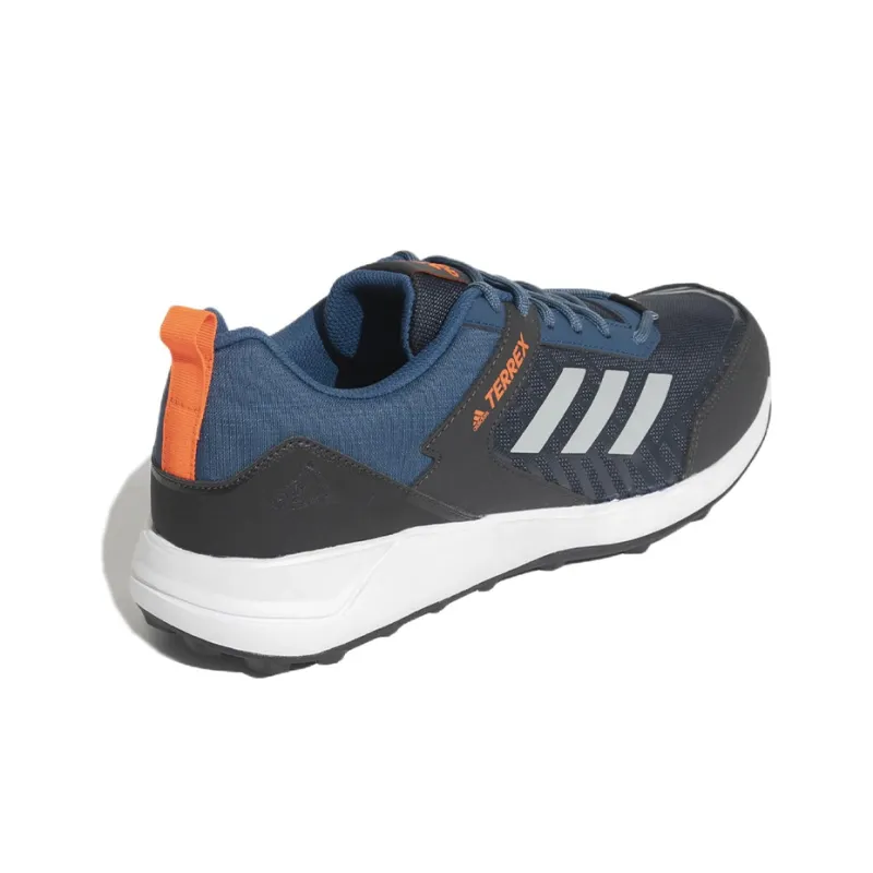 Adidas Garo Trek 21 Anti-Slip Wear-Resistant Low-Top Running Shoes Men's Black Blue-3