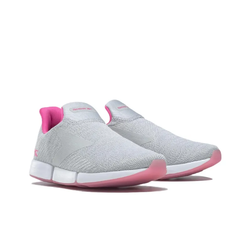 Reebok Women's DailyFit Dmx Slip On 'Pure Grey Atomic Pink' Women's-2