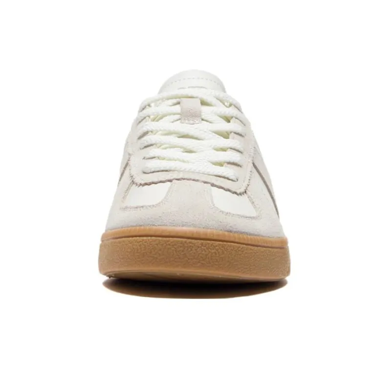 LiNing Abrasion Resistant, Lightweight, And Breathable Low Top Skateboard Shoes Men's Mist White-4