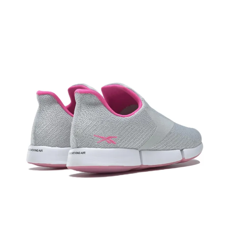 Reebok Women's DailyFit Dmx Slip On 'Pure Grey Atomic Pink' Women's-3