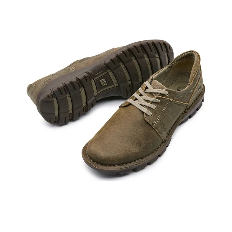 CAT Caden Cushioning Anti Slip And Wear Resistant Low Top Sports Casual Shoes Men's Brown-1