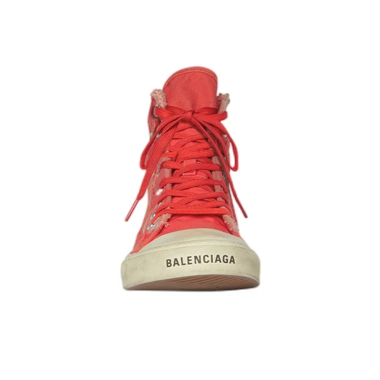 Balenciaga Paris High Top Red-1