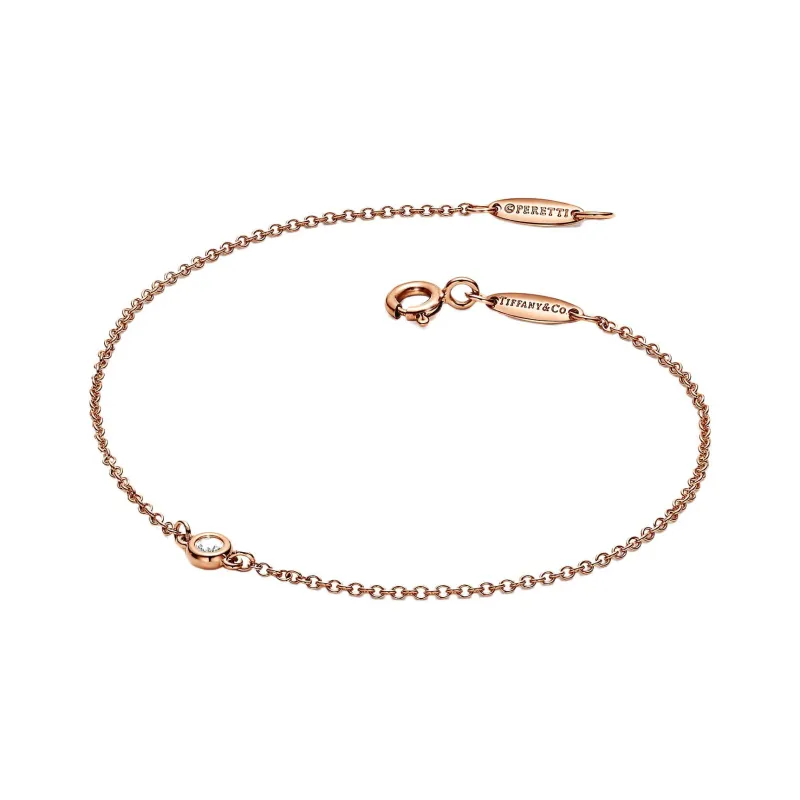 TIFFANY & CO. Elsa Peretti® 18K Diamonds Bracelets Unisex-1