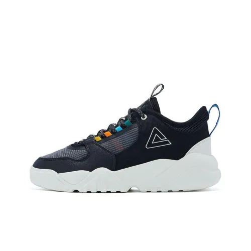 PEAK Basketball Culture Series Casual Shoes Men Low-Top Black/White