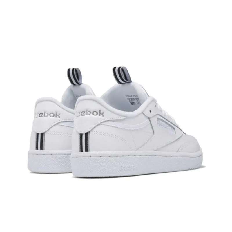 Reebok Club C Skateboard Shoes Women's Low-Top Cloud White-3