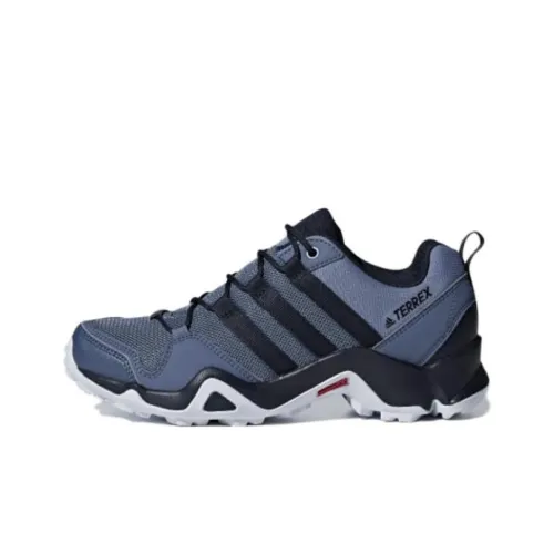 Adidas claquette Ax2r Anti-Slip Wear-Resistant Low-Top Trekking Shoes Women's Blue