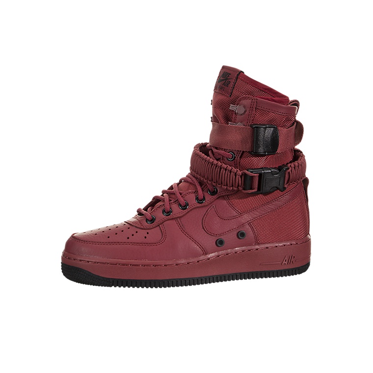 Burgundy nike high tops hotsell