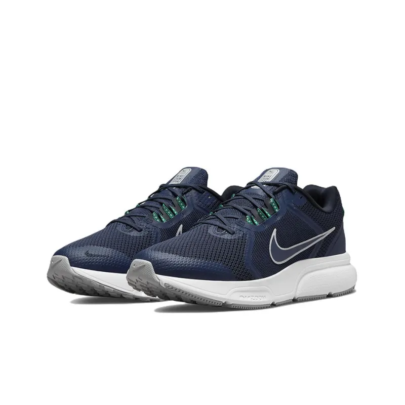 Nike Zoom Span 4 'Midnight Navy Wolf Grey'-2