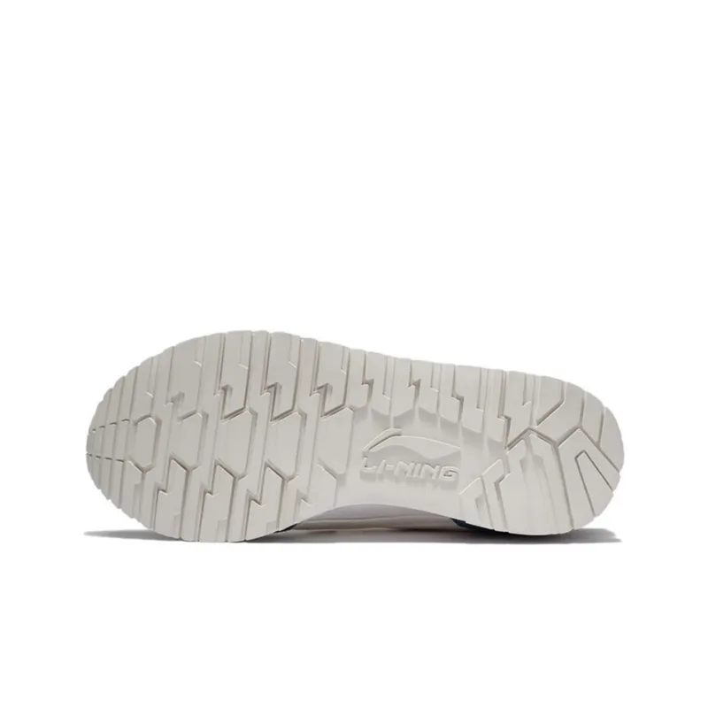 LiNing ChengFeng Slip Resistant Cushioning Abrasion Resistant Low Top Sports Casual Shoes White Blue-4
