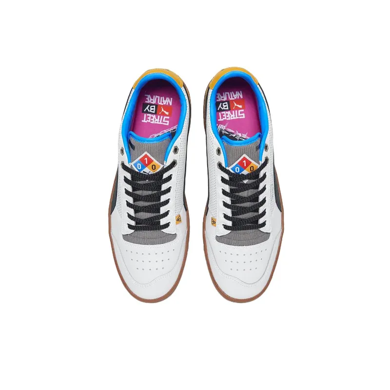 PUMA Ralph Sampson Skateboard Shoes Men Low Top White/Black/Red/Yellow/Blue/Gray-2