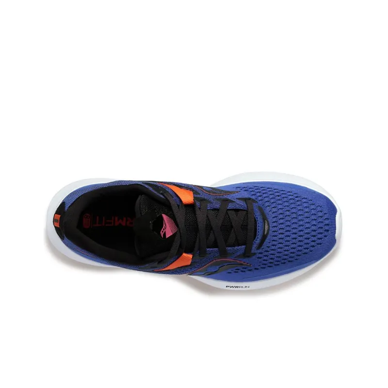 saucony Women's Ride 15 'Blue Raz Zest'-3