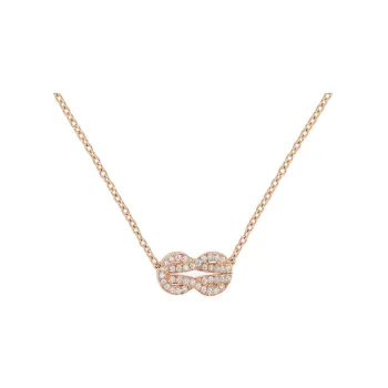 FRED Chance Infinie Series Necklaces Women's Rose Gold
