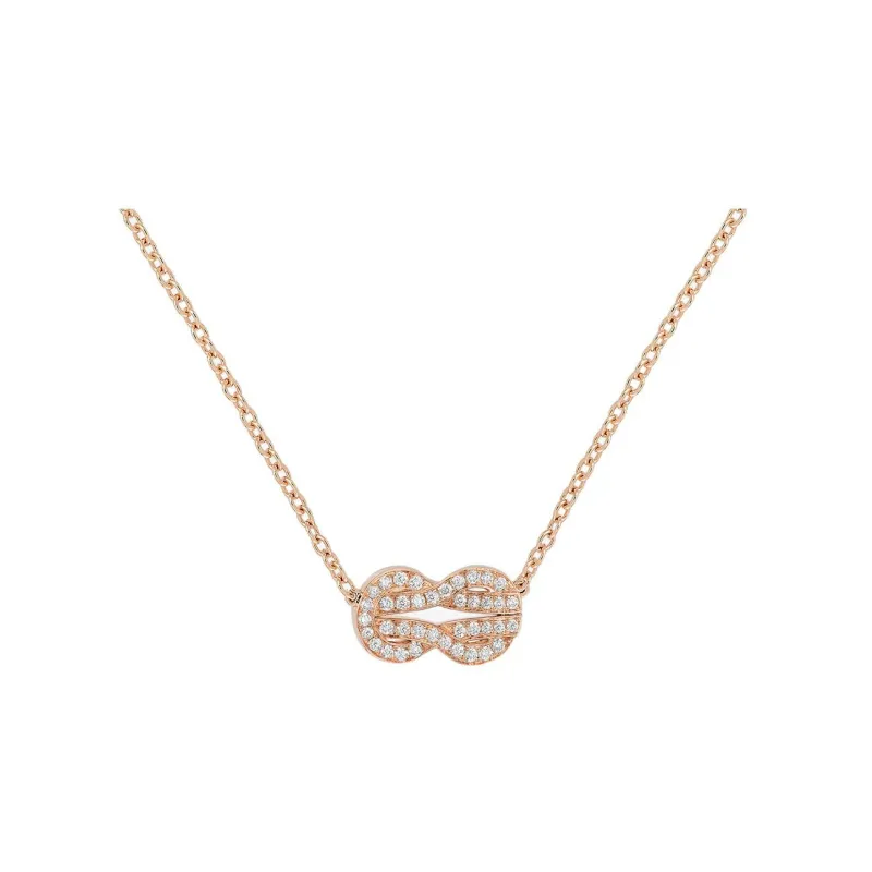 FRED Chance Infinie Series Necklaces Women's Rose Gold-0