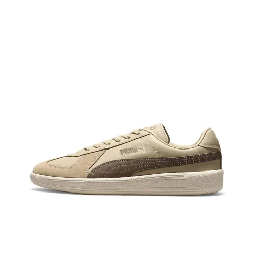 PUMA Army Trainer Skateboard Shoes Unisex Low-Top Khaki