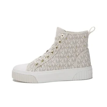 MICHAEL KORS Gertie Stylish Skateboarding Shoes Women's Vanilla