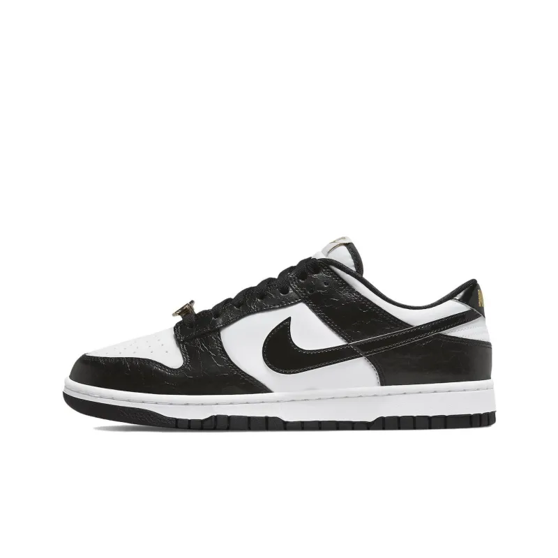 Nike Dunk Low Se World Champs Black White-0