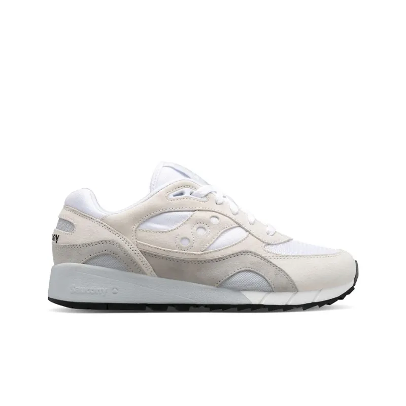 saucony Shadow 6000 White Grey-1
