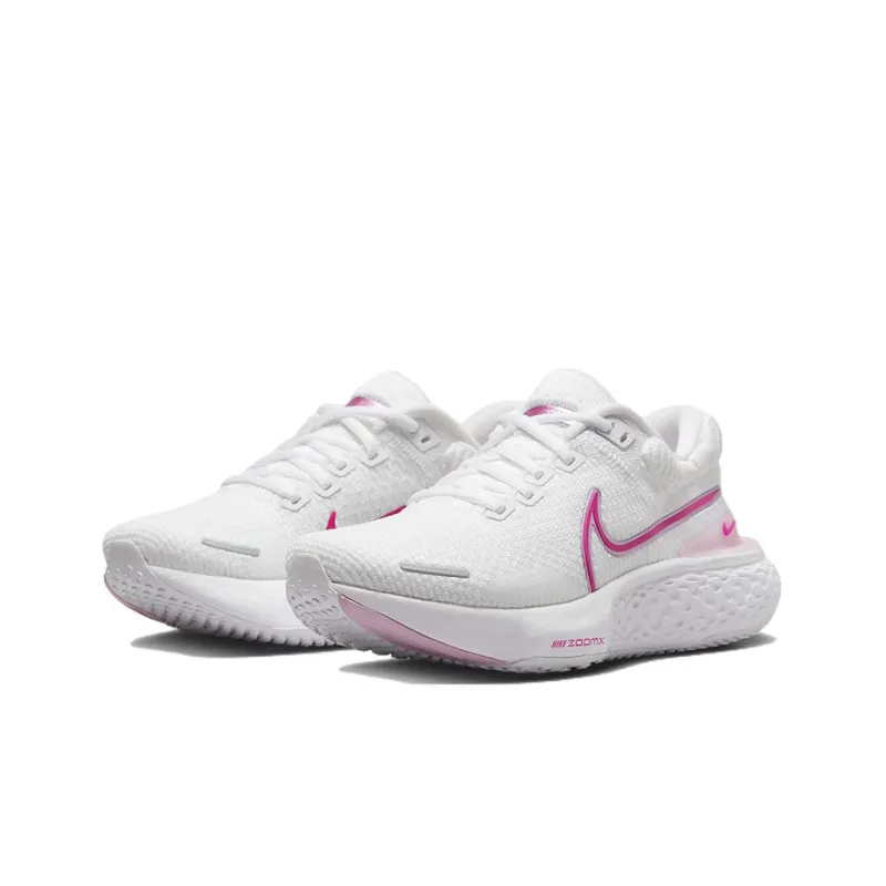 Nike ZoomX Invincible Run Flyknit 2 'White Pink Prime' Women's-2