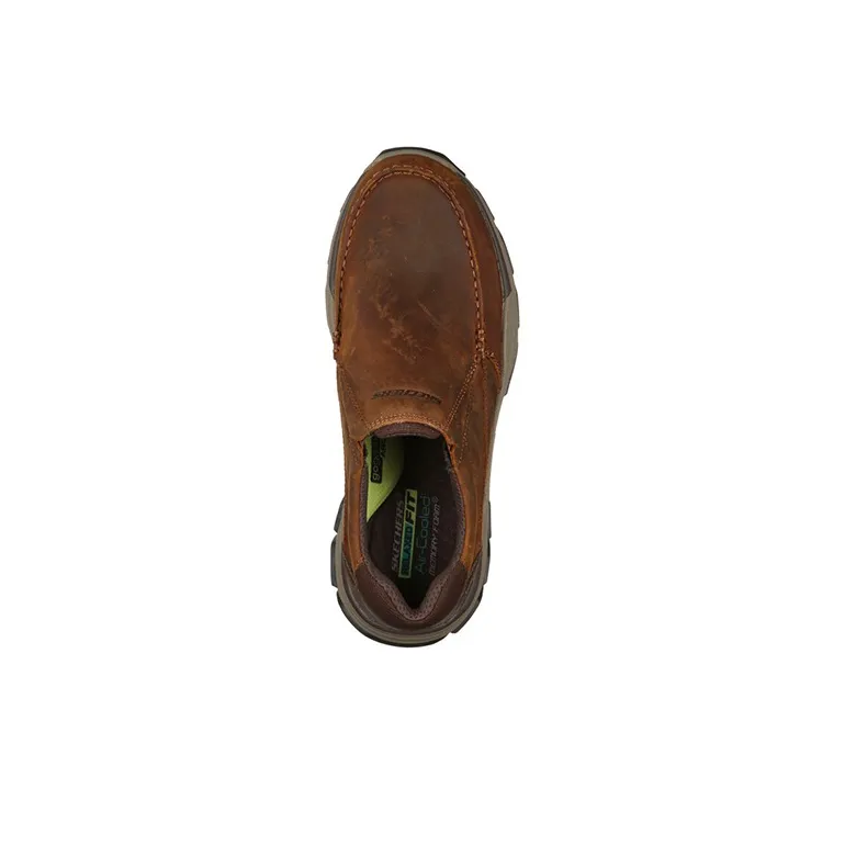 Skechers Relaxed Fit Respected Catel 'Dark Brown'-3