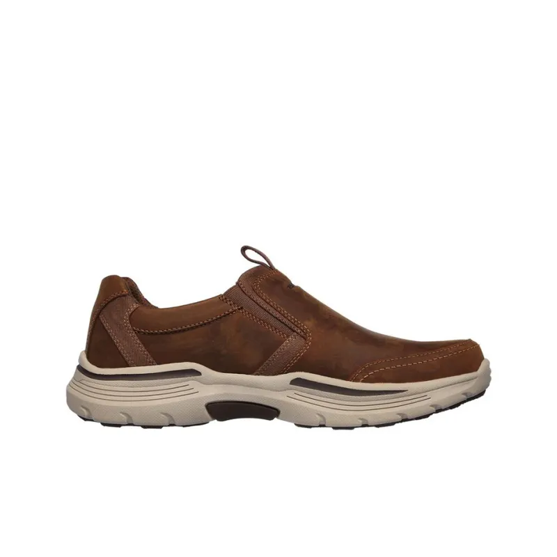 Skechers MARK NASON Expended-Morgo Cushioned Anti-Slip And Wear-Resistant Lightweight Low-Top Casual Shoes Men's Brown-1
