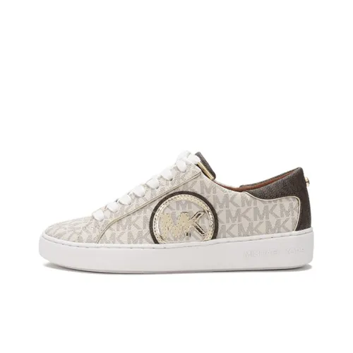 MICHAEL KORS KORS Skateboard Shoes Women's Low-Top Vanilla