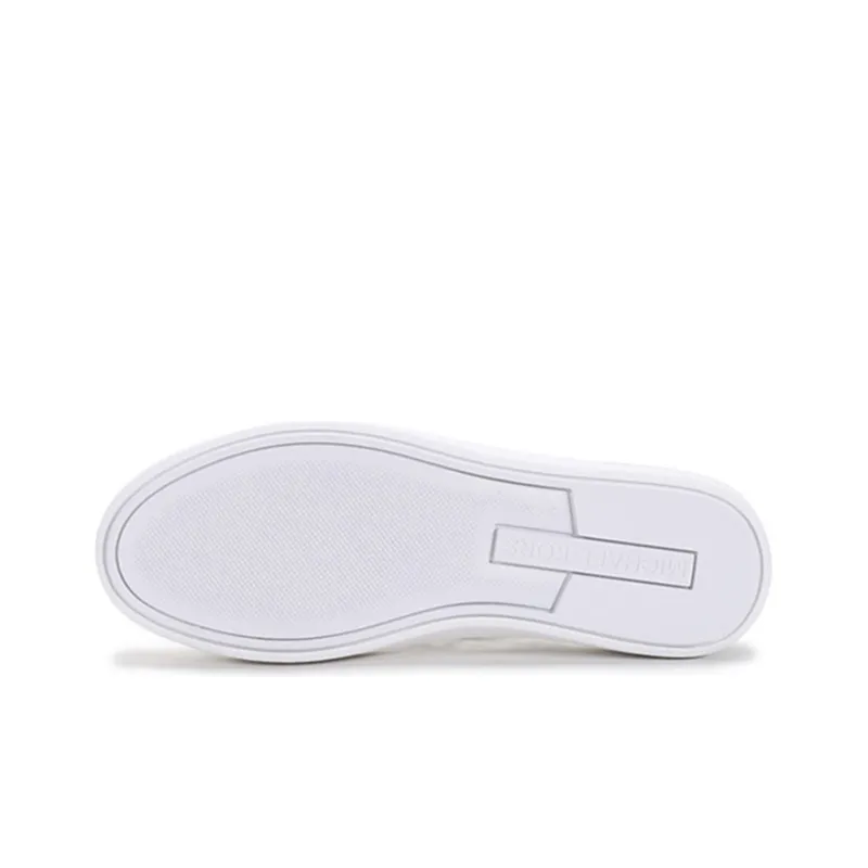 MICHAEL KORS Low Top Stylish Skateboarding Shoes Women's Optical White-5