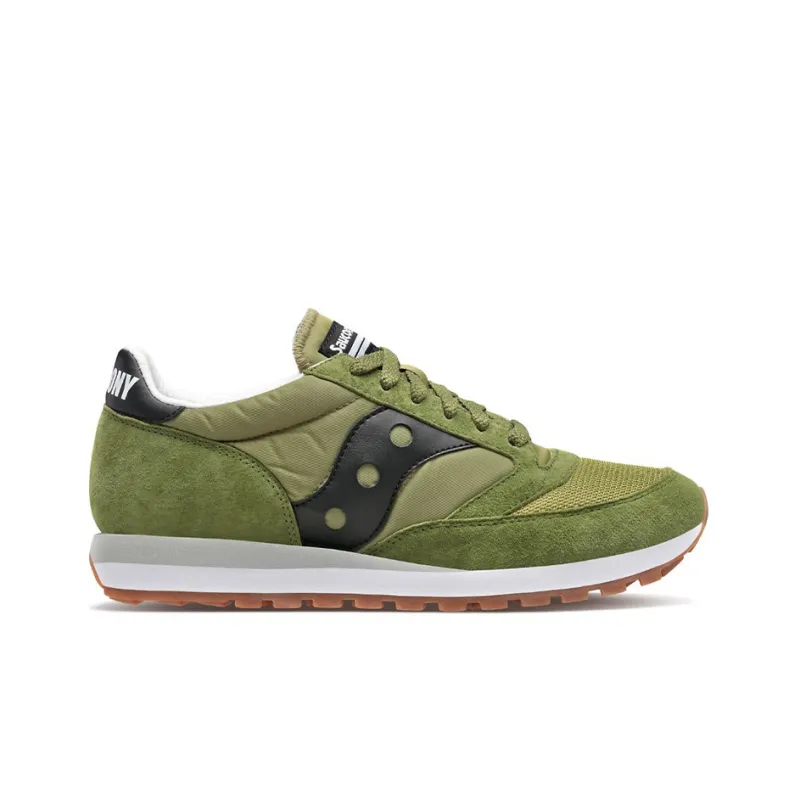 Saucony Jazz 81 Running Shoes Unisex Low-Top Green-1