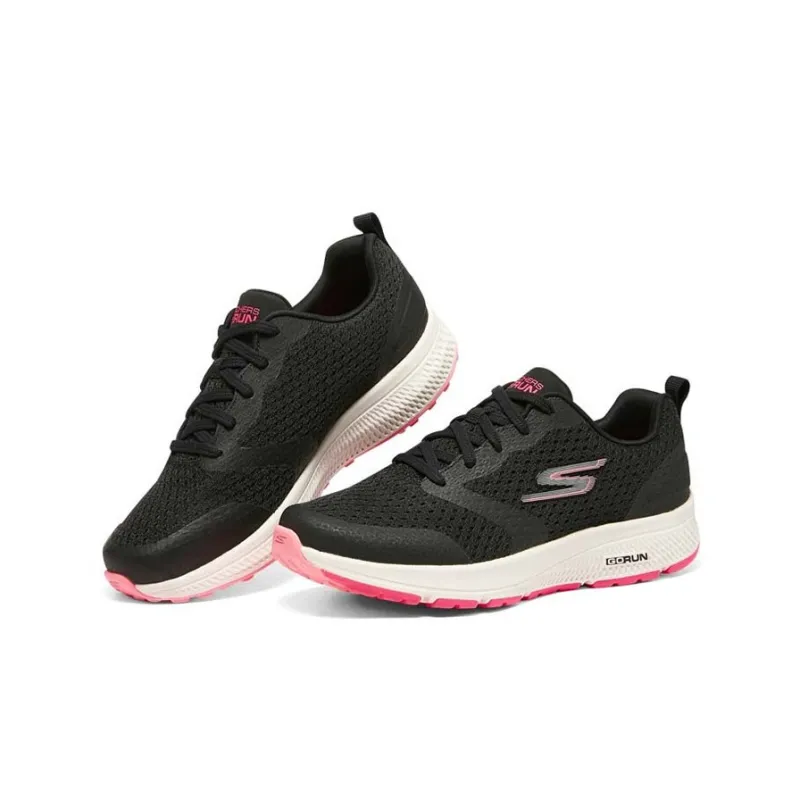Skechers Go Run Consistent 'Black White Pink' Women's-2