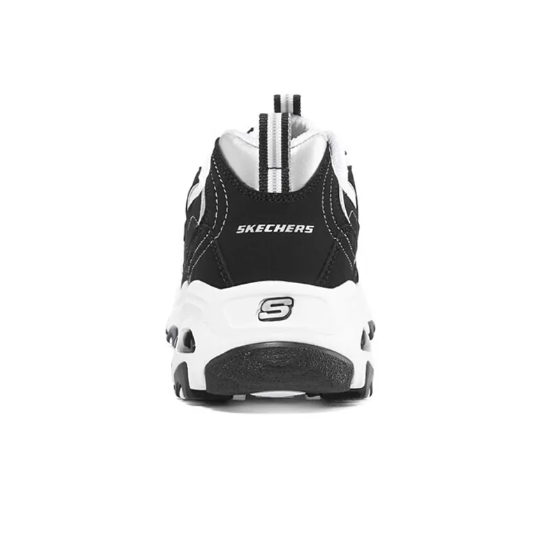 Skechers Dlites 1.0 'Black White' Women's-3