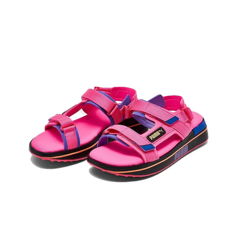 PUMA Future Rider Sandal Game On 'Pink Black Blue'-1