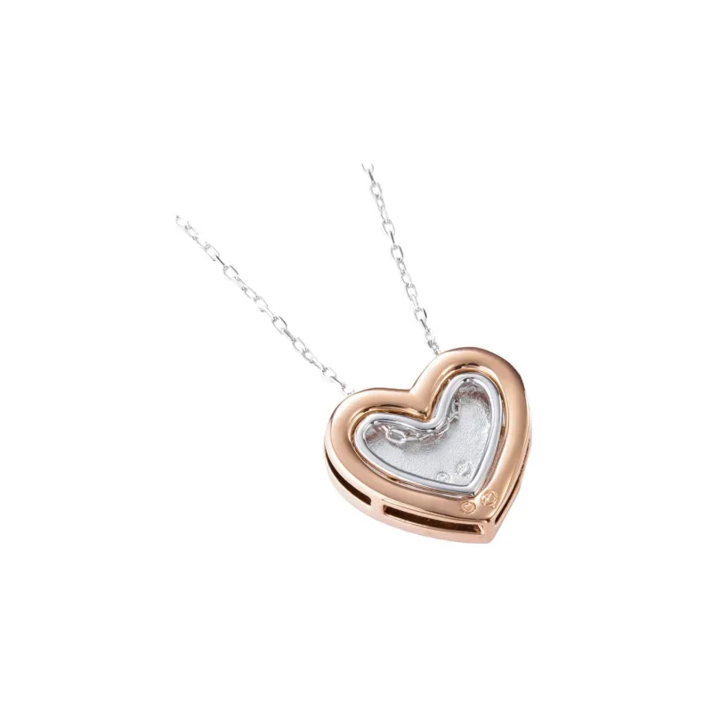 Swarovski Cupid Necklaces Women's Rose Gold-1