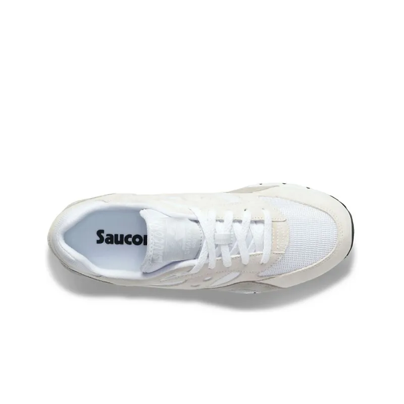 saucony Shadow 6000 White Grey-3