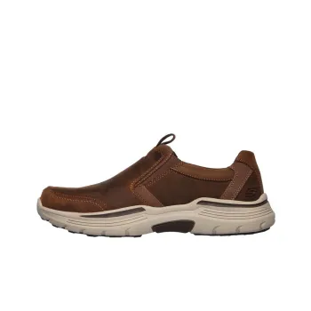 Skechers MARK NASON Expended-Morgo Cushioned Anti-Slip And Wear-Resistant Lightweight Low-Top Casual Shoes Men's Brown