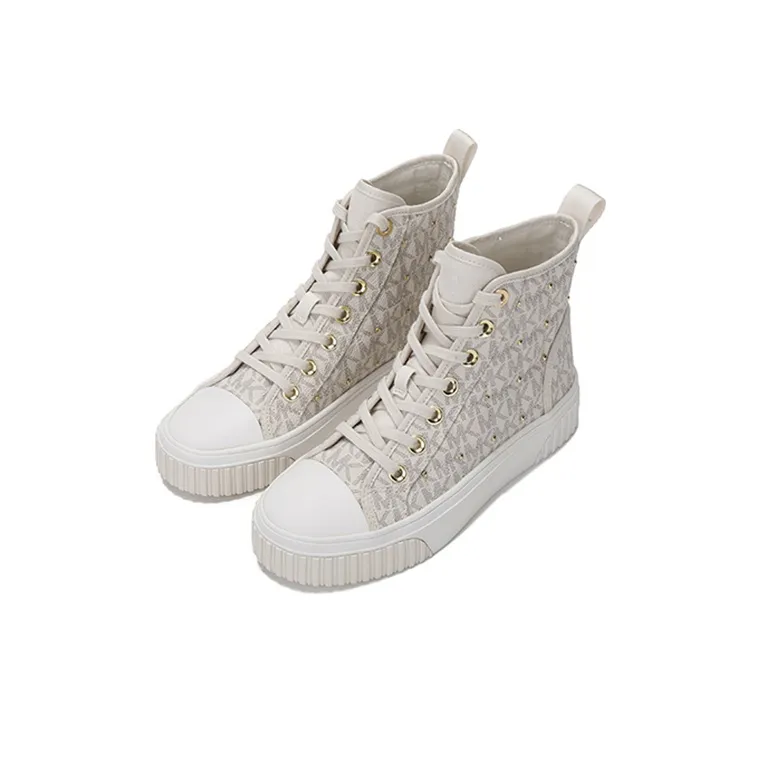 MICHAEL KORS Gertie Stylish Skateboarding Shoes Women's Vanilla-2