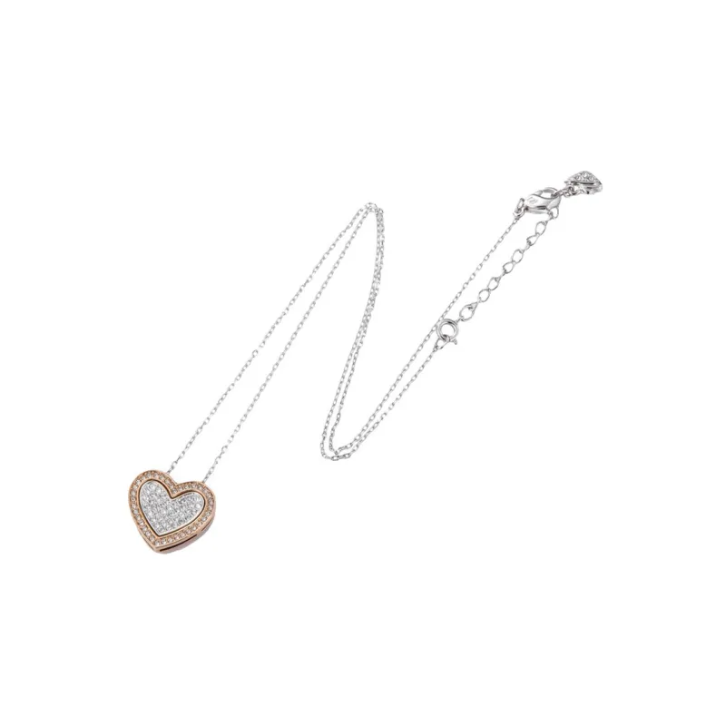 Swarovski Cupid Necklaces Women's Rose Gold-2