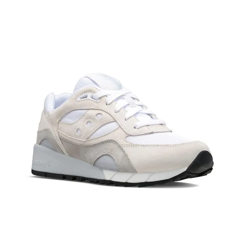 saucony Shadow 6000 White Grey-2