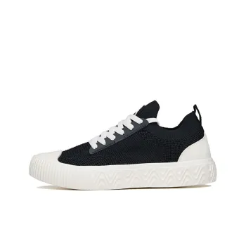 Anta Life Collection Wear resistant And Lightweight Low Top Casual Shoes Men's Black White
