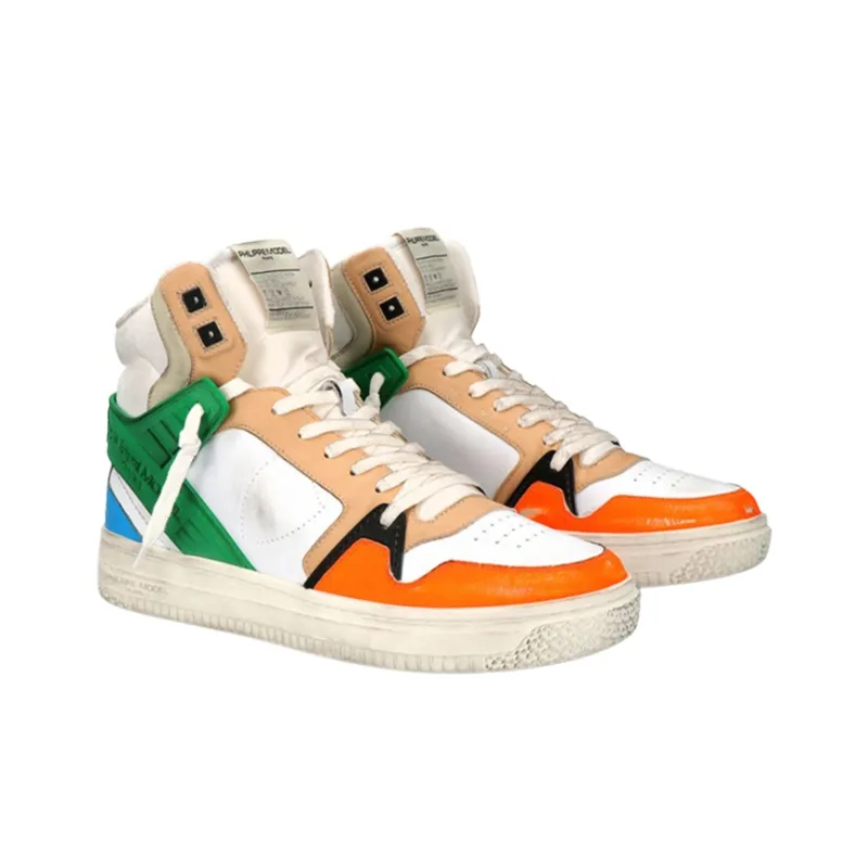 PHILIPPE MODEL Paris La Grande Veau Pop Sneakers-1
