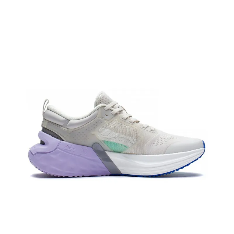 LiNing Furious Rider 6.0 Cushioning Anti-Slip And Wear-Resistant Low-Top Running Shoes Gray Blue Purple-1
