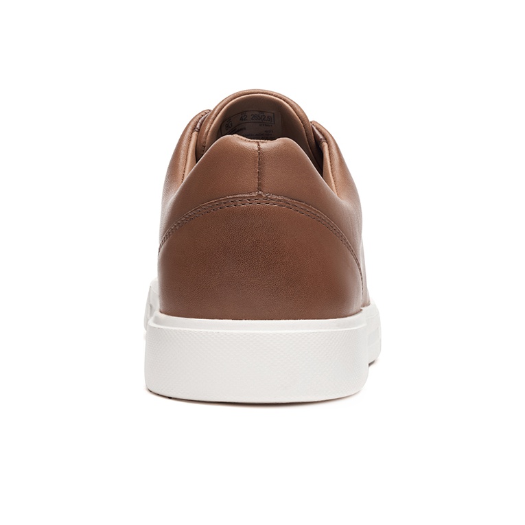 Clarks Skateboard Shoes Men Low Top Tan