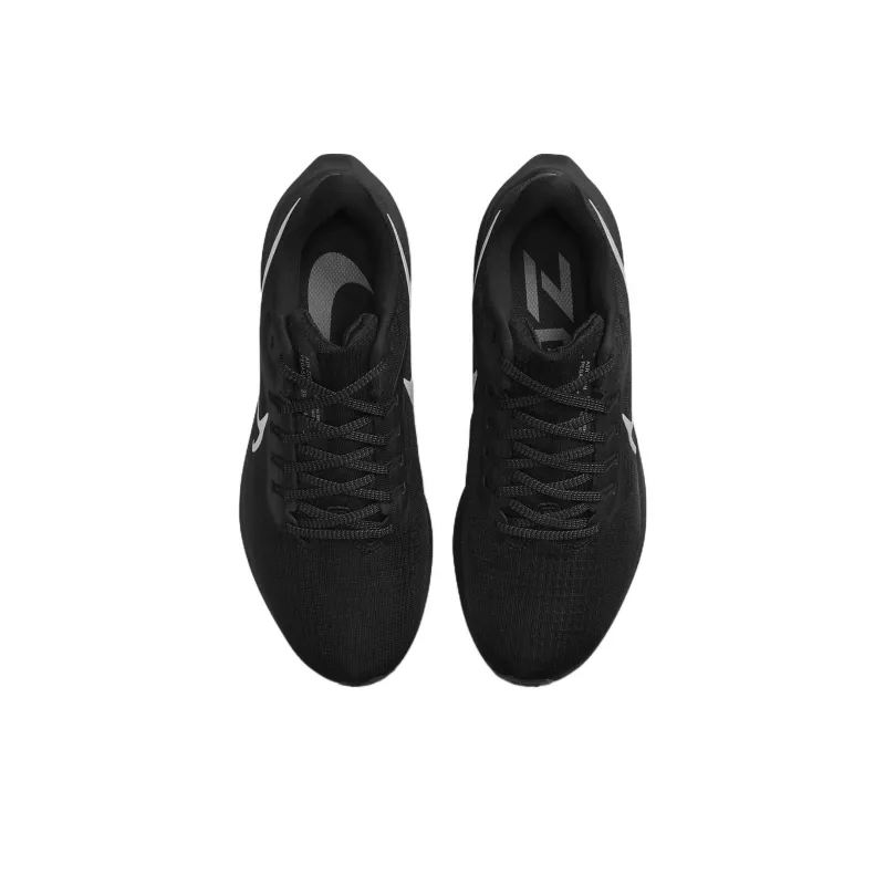 Nike Air Zoom Pegasus 39 Black Silver Metallic Women's-3