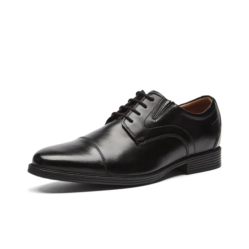 Clarks Dress Shoes Men Low Top Black-1