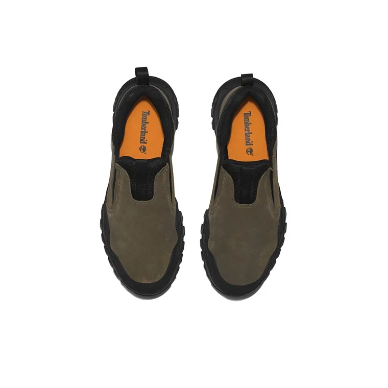 Timberland Lincoln Peak Wear-Resistant Low-Top Casual Shoes Men's Black Green-3