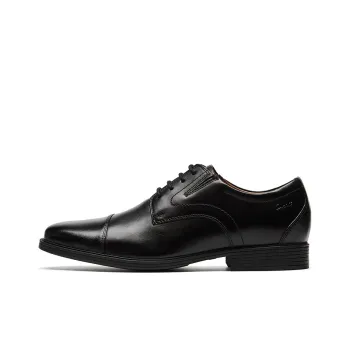Clarks Dress Shoes Men Low Top Black