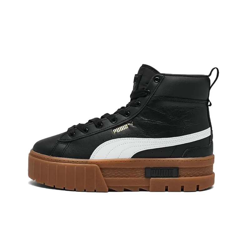 Puma Women's Mayze Mid 'Black Gum'-0