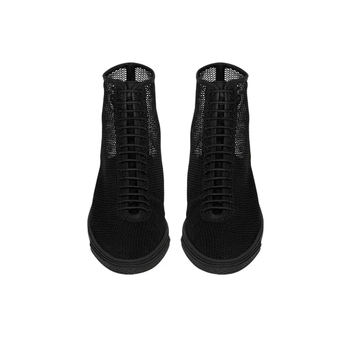SAINT LAURENT Skateboard Shoes Women's High Top Black-3