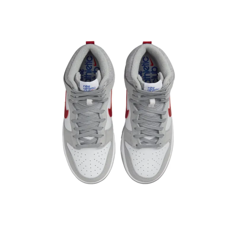 Nike Dunk High Light Smoke Grey Gym Red-3