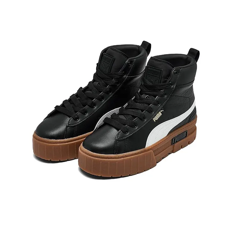 Puma Women's Mayze Mid 'Black Gum'-1